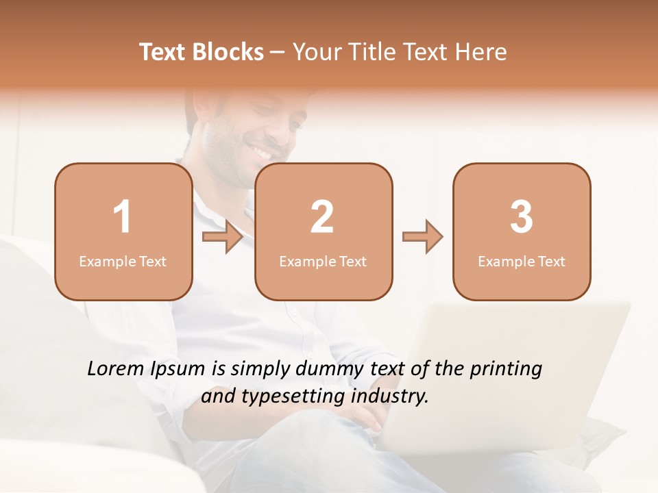 Notebook White Work PowerPoint Template