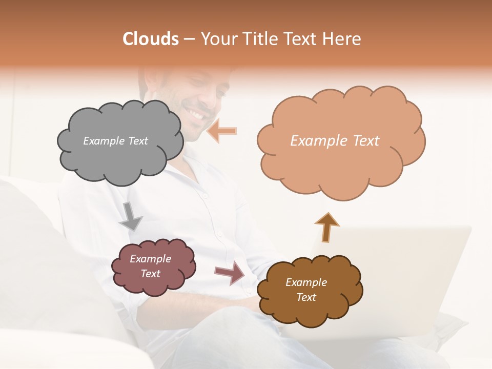 Notebook White Work PowerPoint Template