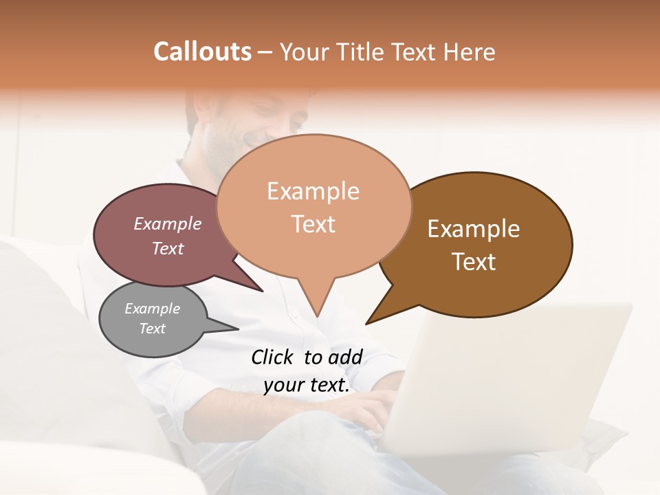 Notebook White Work PowerPoint Template