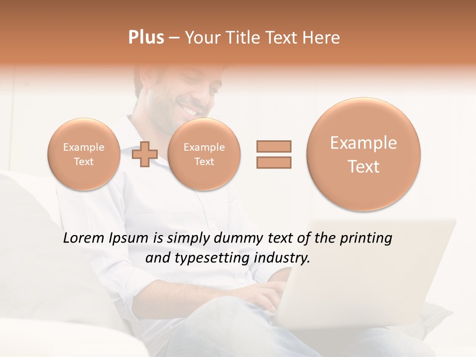 Notebook White Work PowerPoint Template