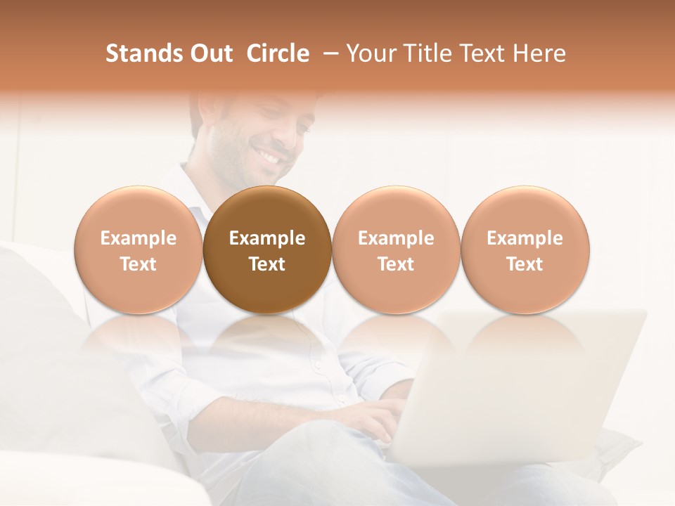 Notebook White Work PowerPoint Template