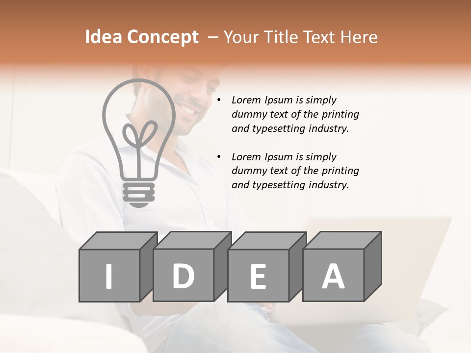 Notebook White Work PowerPoint Template