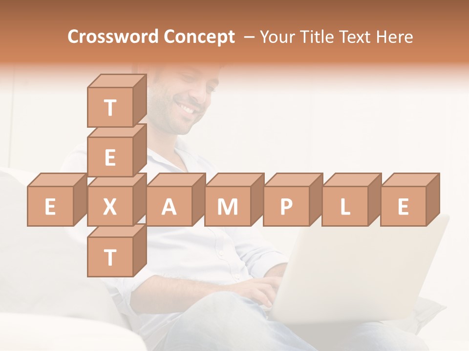 Notebook White Work PowerPoint Template