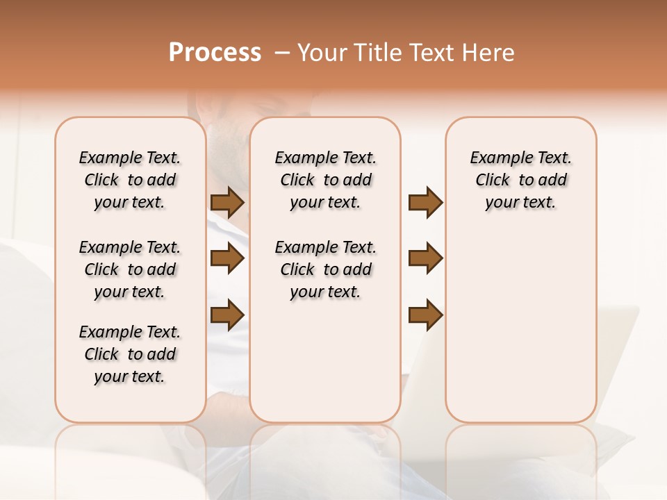 Notebook White Work PowerPoint Template