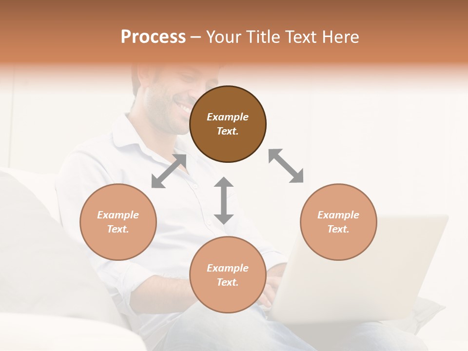 Notebook White Work PowerPoint Template