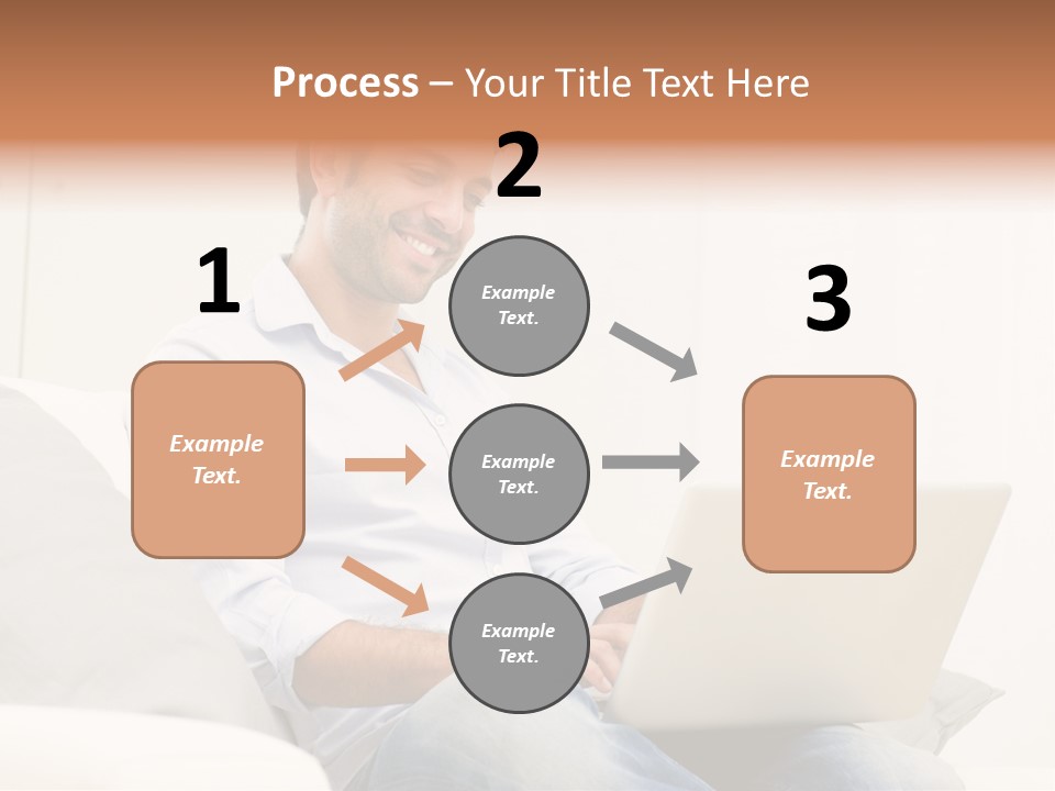 Notebook White Work PowerPoint Template