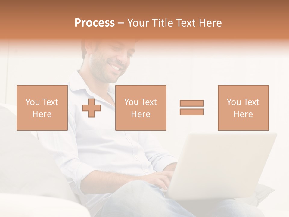 Notebook White Work PowerPoint Template