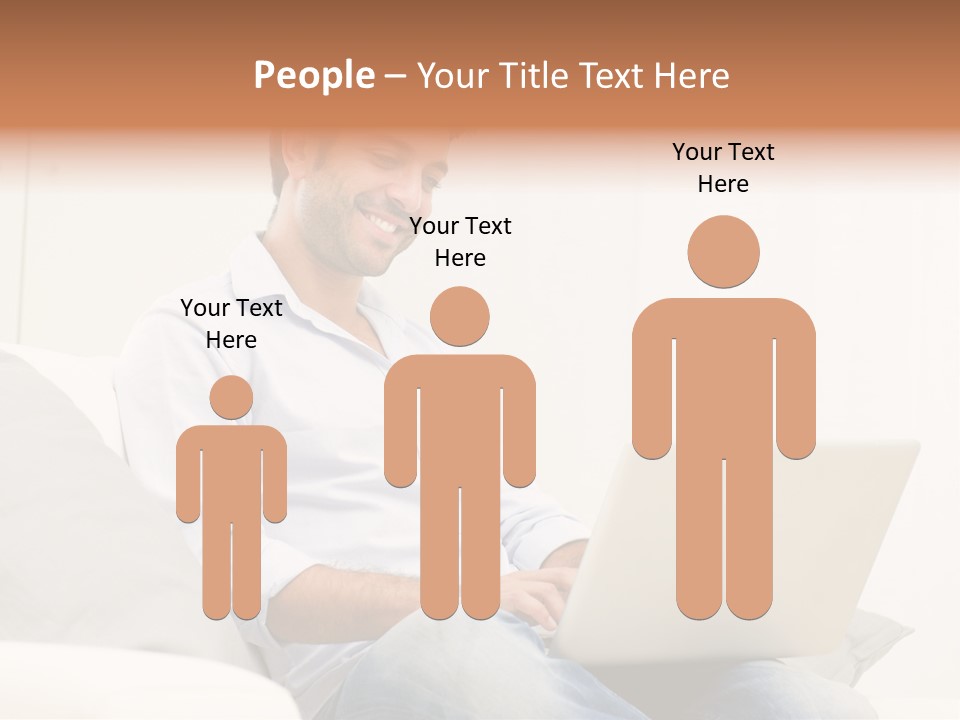 Notebook White Work PowerPoint Template