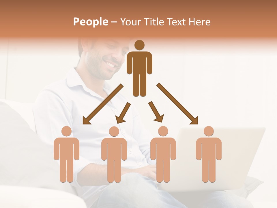 Notebook White Work PowerPoint Template