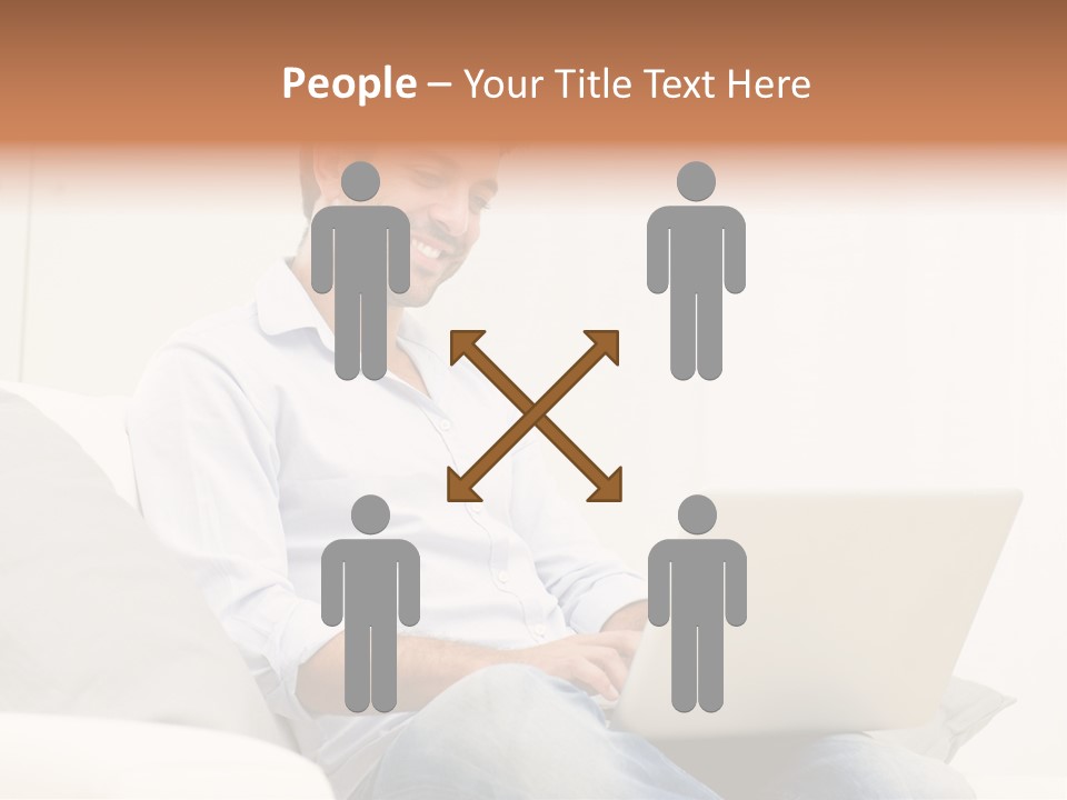 Notebook White Work PowerPoint Template