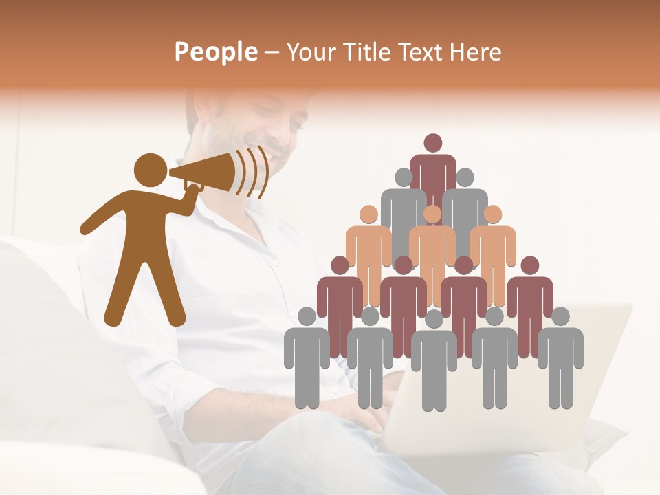 Notebook White Work PowerPoint Template