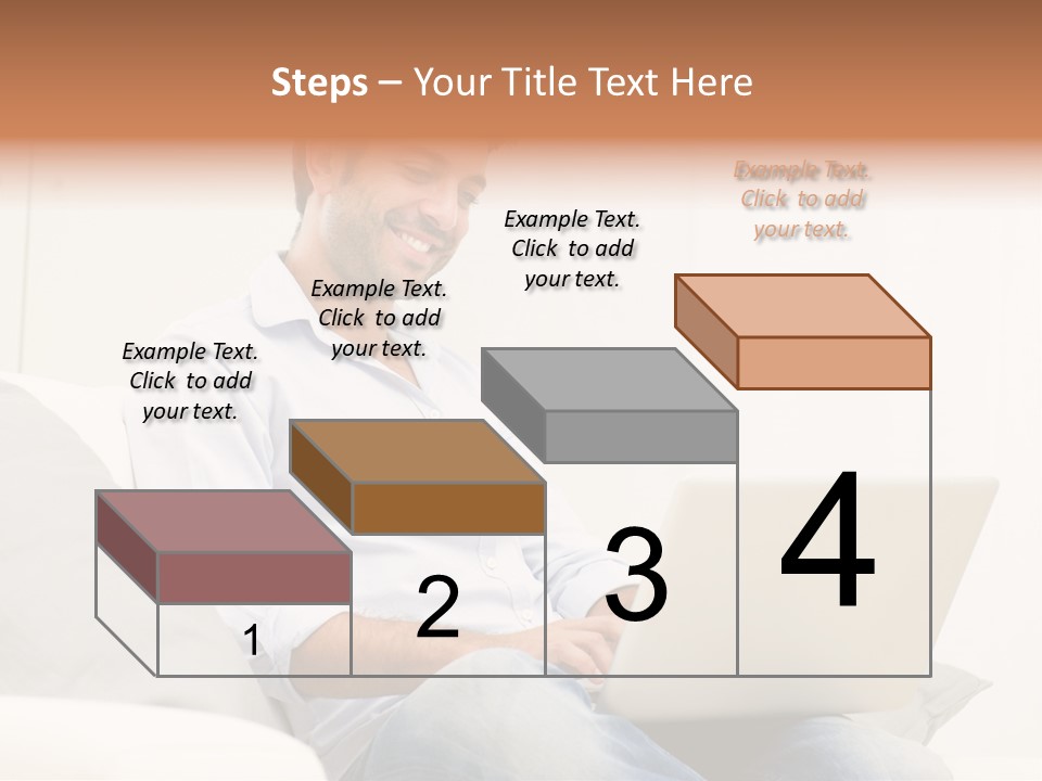 Notebook White Work PowerPoint Template