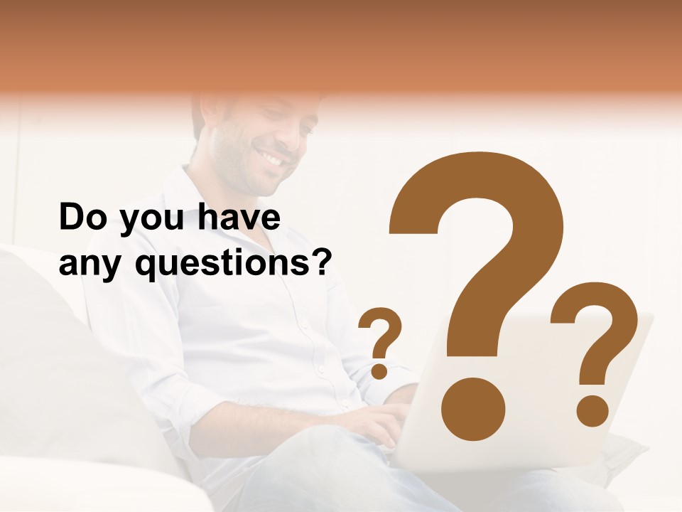 Notebook White Work PowerPoint Template