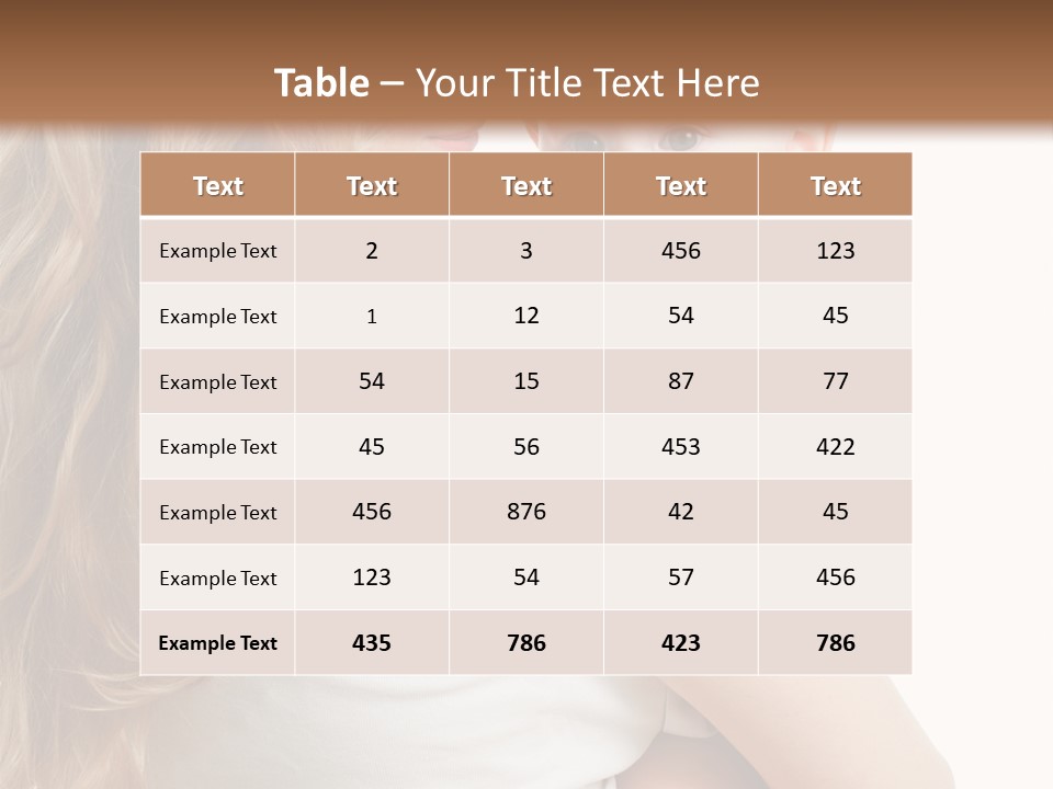 Looking Mama Child PowerPoint Template
