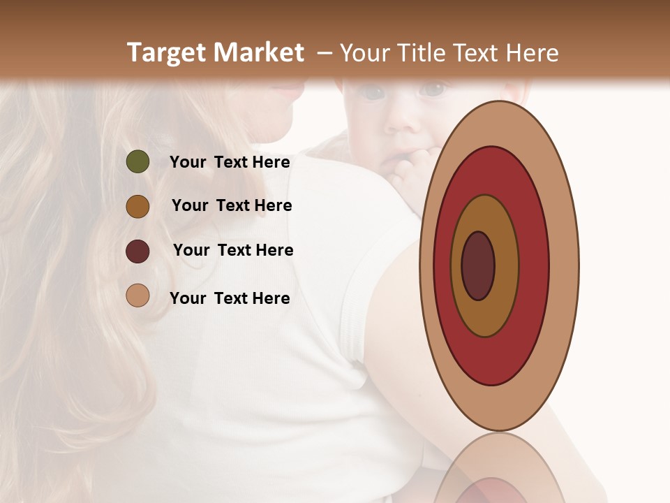 Looking Mama Child PowerPoint Template