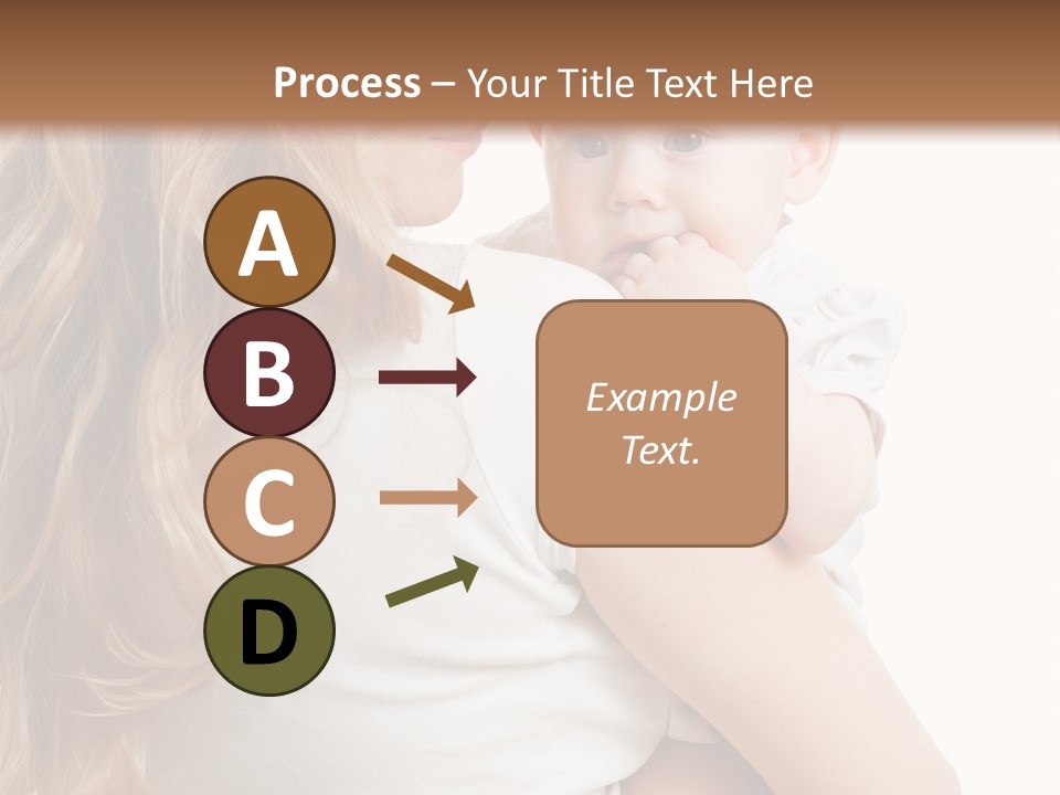 Looking Mama Child PowerPoint Template