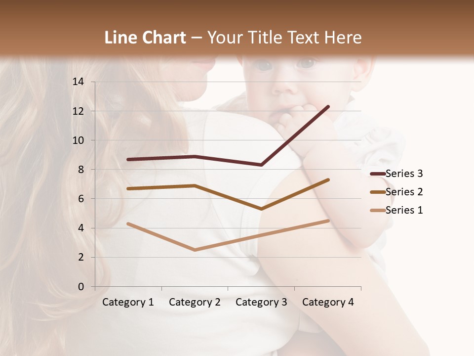 Looking Mama Child PowerPoint Template