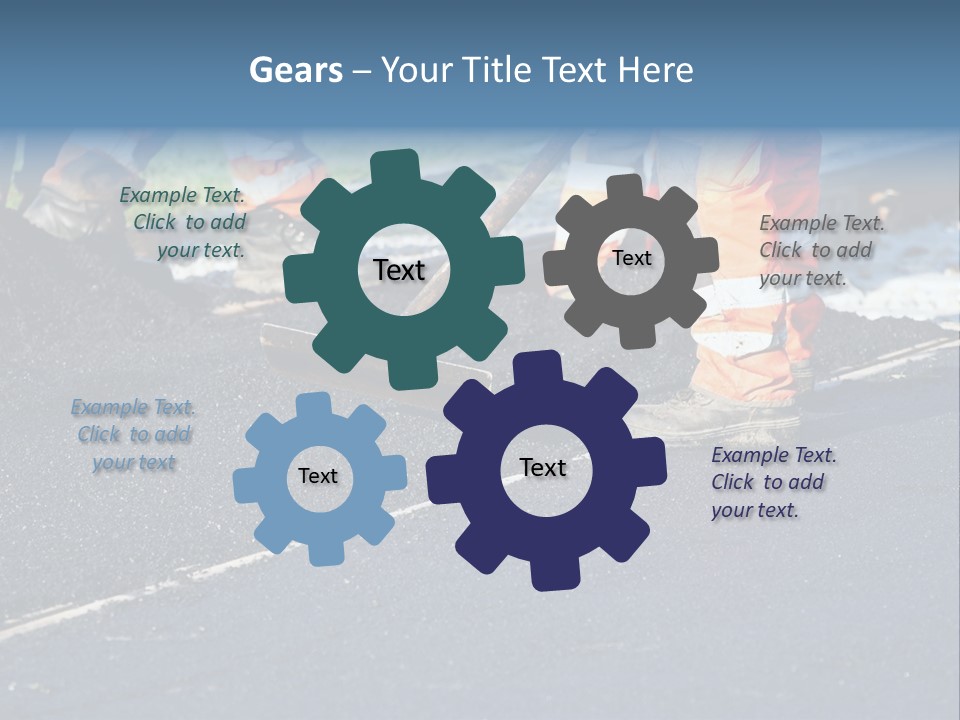 Shovel Street Railway PowerPoint Template