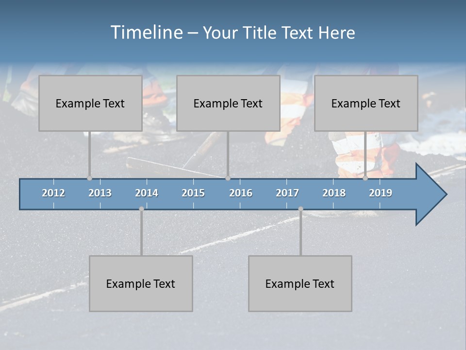 Shovel Street Railway PowerPoint Template