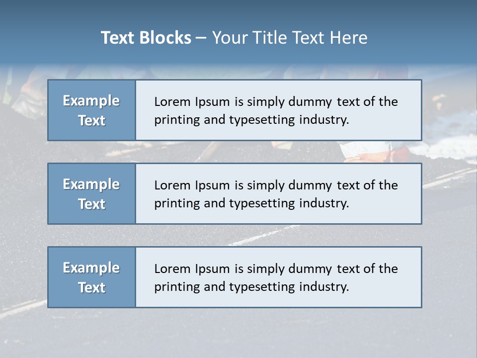 Shovel Street Railway PowerPoint Template