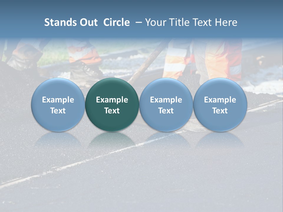 Shovel Street Railway PowerPoint Template