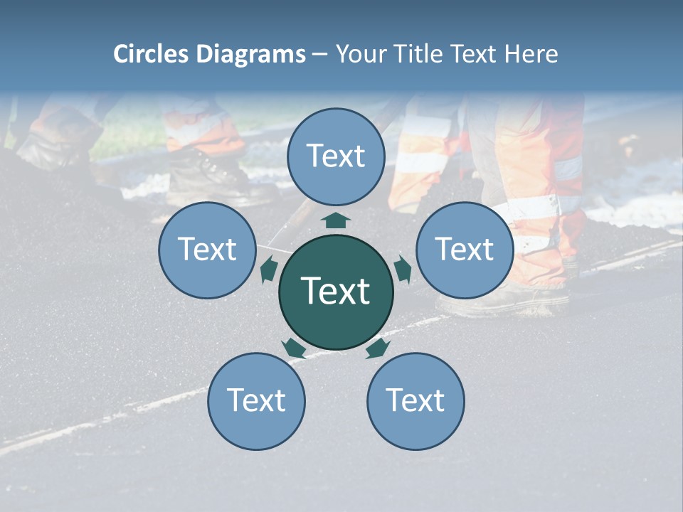 Shovel Street Railway PowerPoint Template