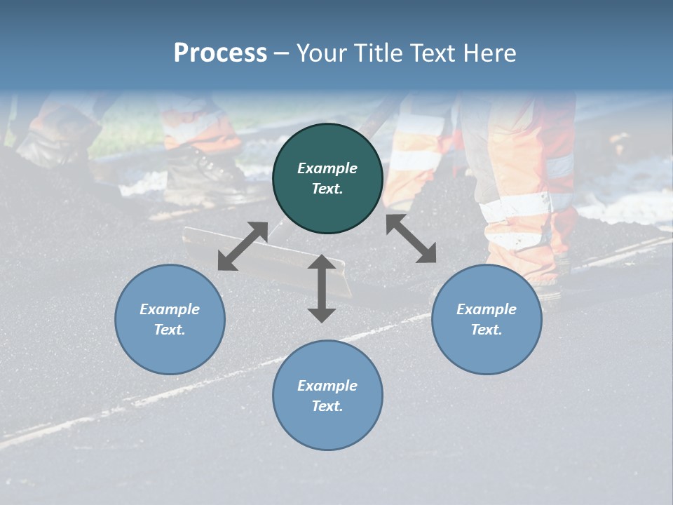 Shovel Street Railway PowerPoint Template
