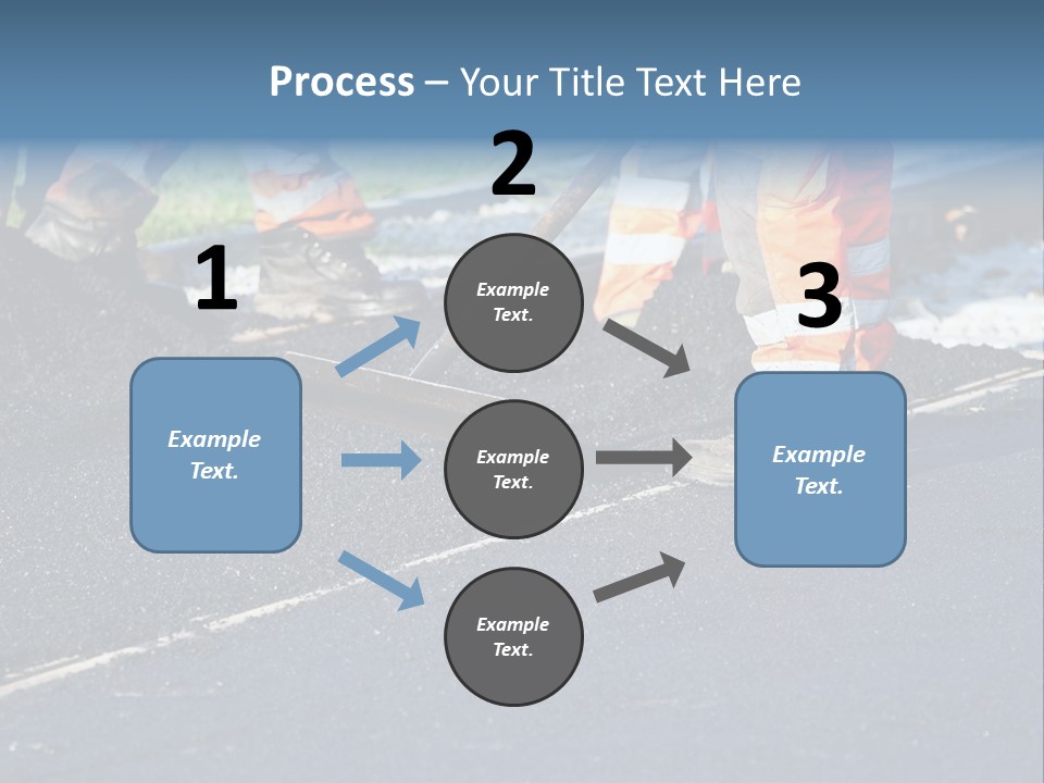 Shovel Street Railway PowerPoint Template