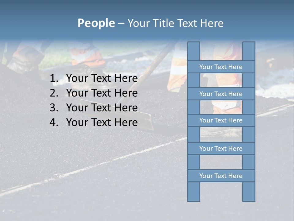 Shovel Street Railway PowerPoint Template