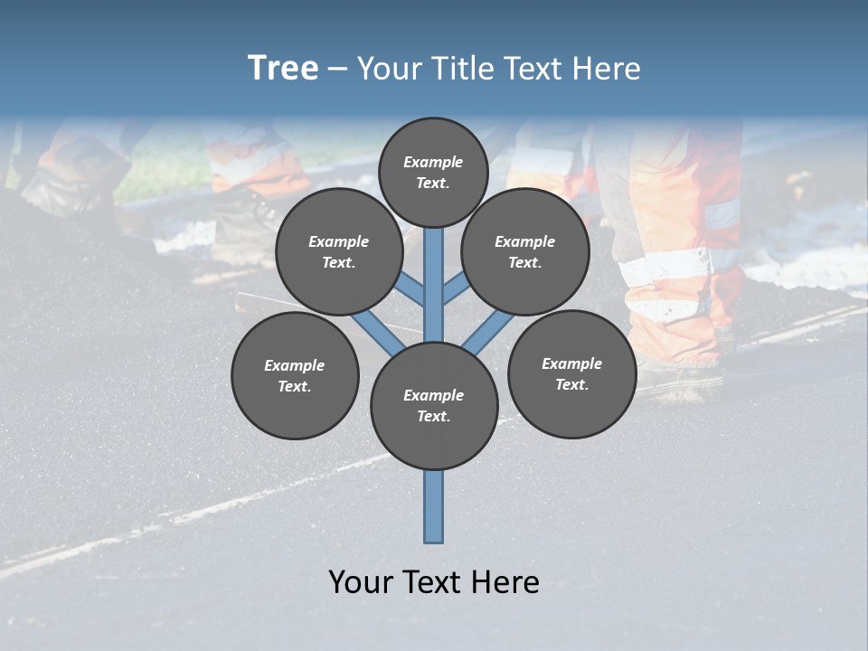 Shovel Street Railway PowerPoint Template