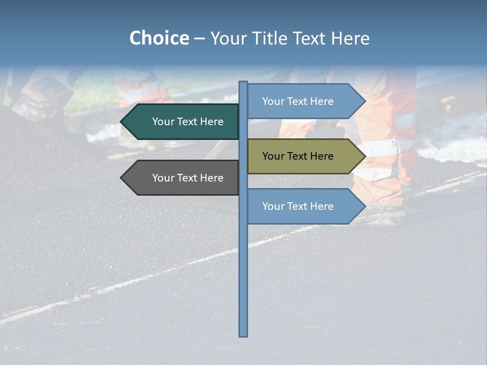 Shovel Street Railway PowerPoint Template