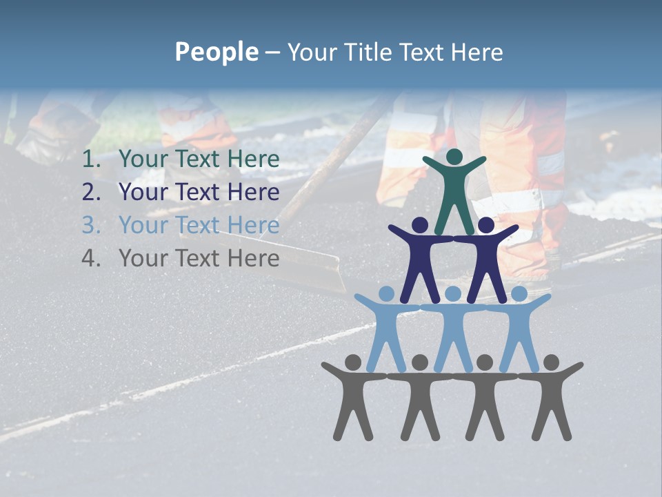 Shovel Street Railway PowerPoint Template