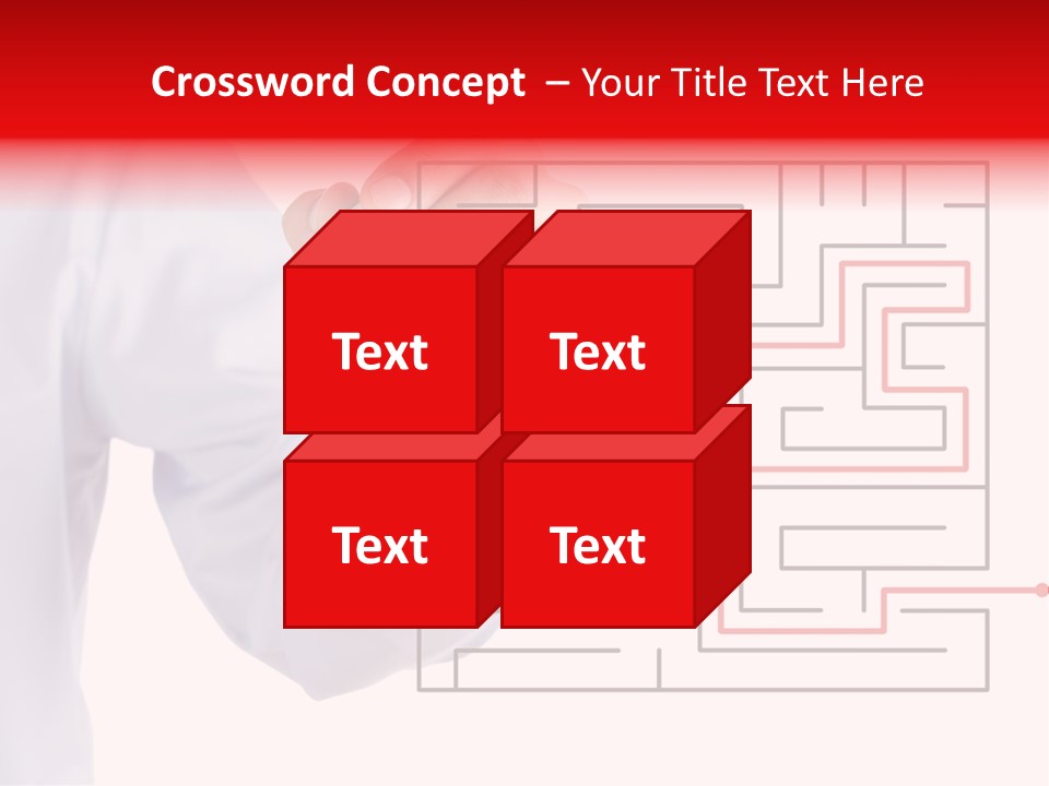 Confusion Goal Write PowerPoint Template