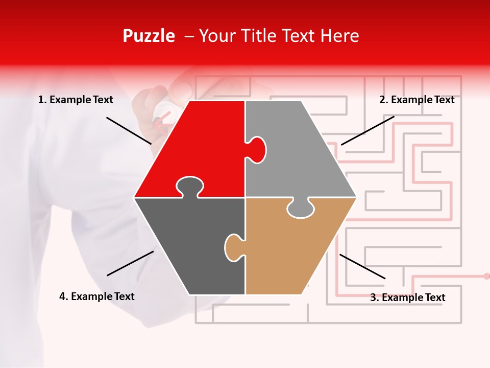 Confusion Goal Write PowerPoint Template