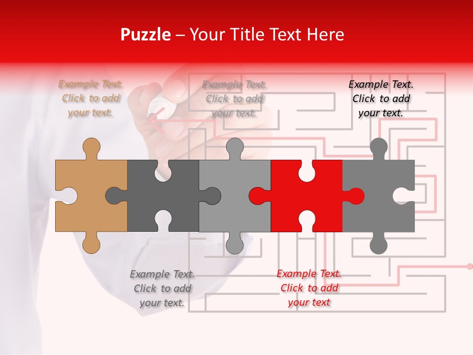 Confusion Goal Write PowerPoint Template