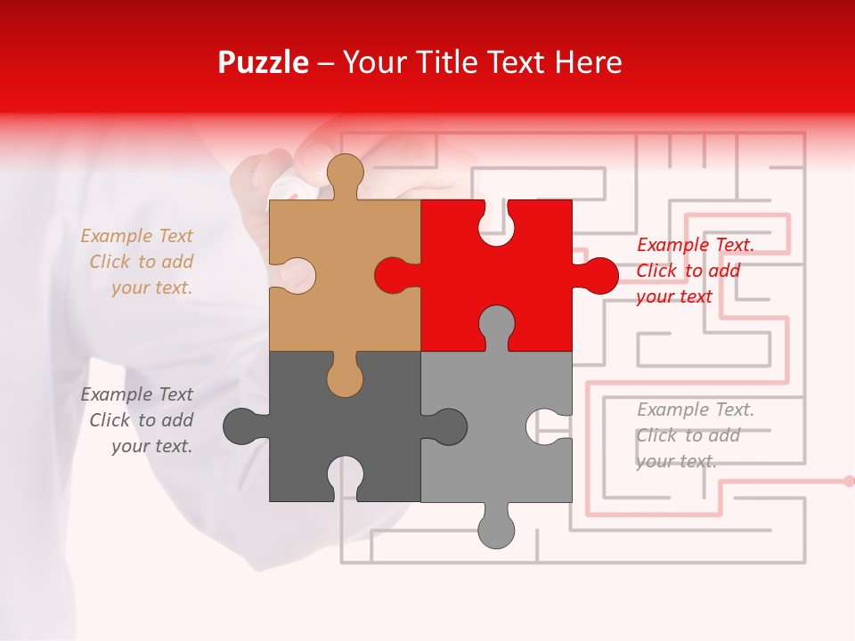 Confusion Goal Write PowerPoint Template