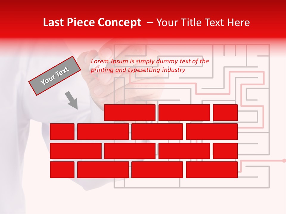 Confusion Goal Write PowerPoint Template