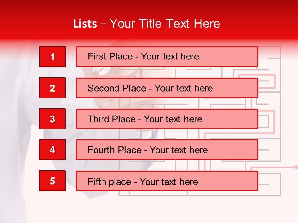Confusion Goal Write PowerPoint Template