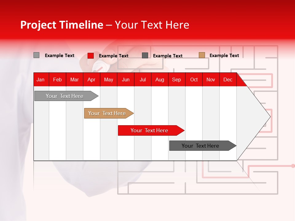 Confusion Goal Write PowerPoint Template