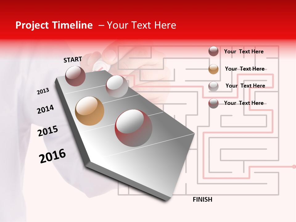 Confusion Goal Write PowerPoint Template