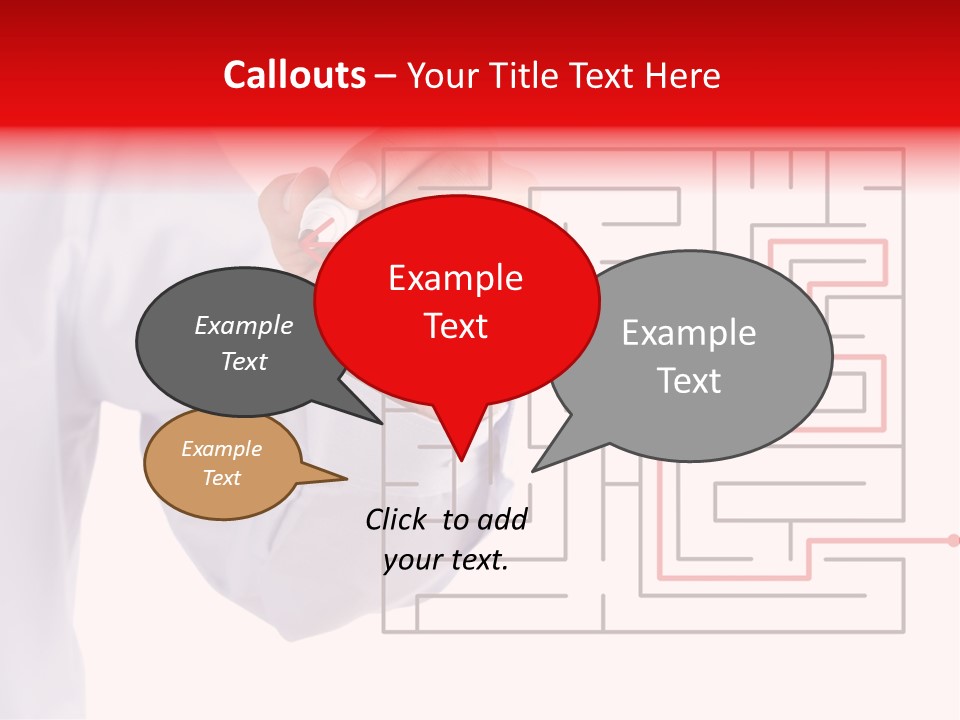 Confusion Goal Write PowerPoint Template