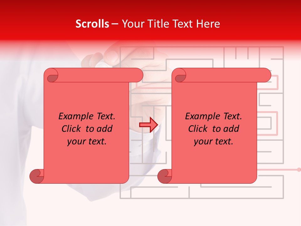 Confusion Goal Write PowerPoint Template