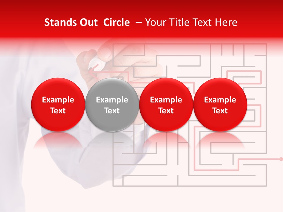 Confusion Goal Write PowerPoint Template