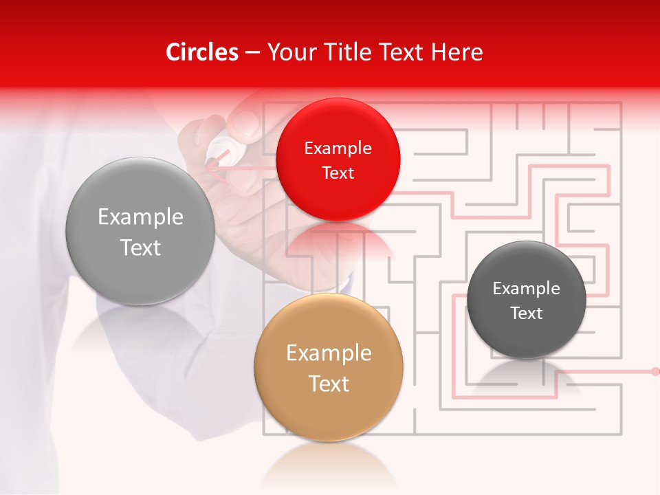 Confusion Goal Write PowerPoint Template