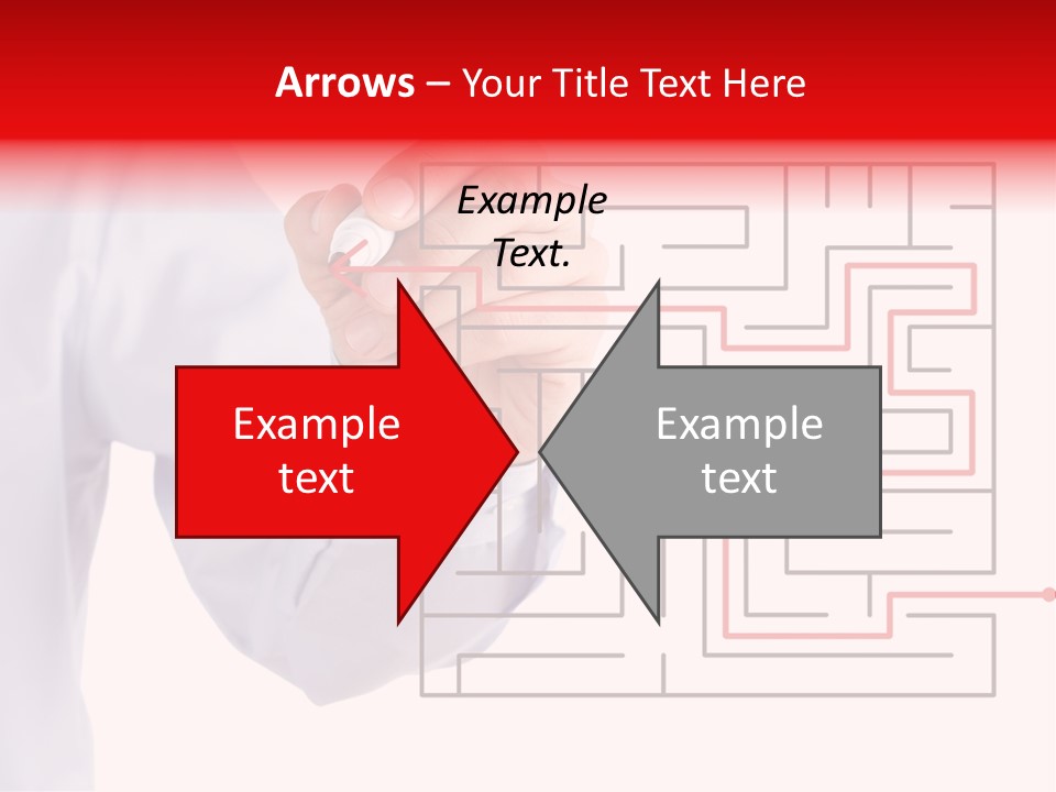 Confusion Goal Write PowerPoint Template
