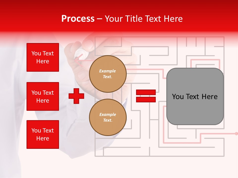 Confusion Goal Write PowerPoint Template