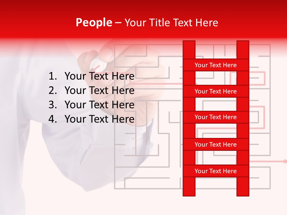Confusion Goal Write PowerPoint Template