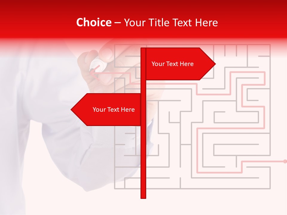 Confusion Goal Write PowerPoint Template
