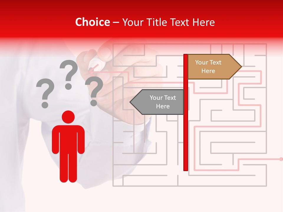 Confusion Goal Write PowerPoint Template