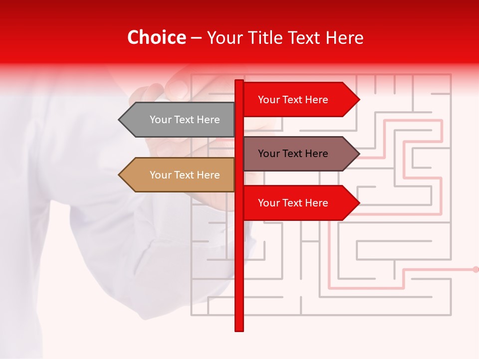 Confusion Goal Write PowerPoint Template